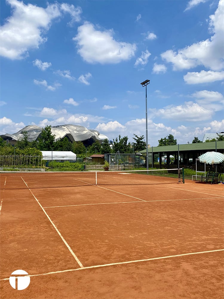 Campo da tennis di Milano City Life | Tennis On Court | Il tennis da un altro punto di vista.