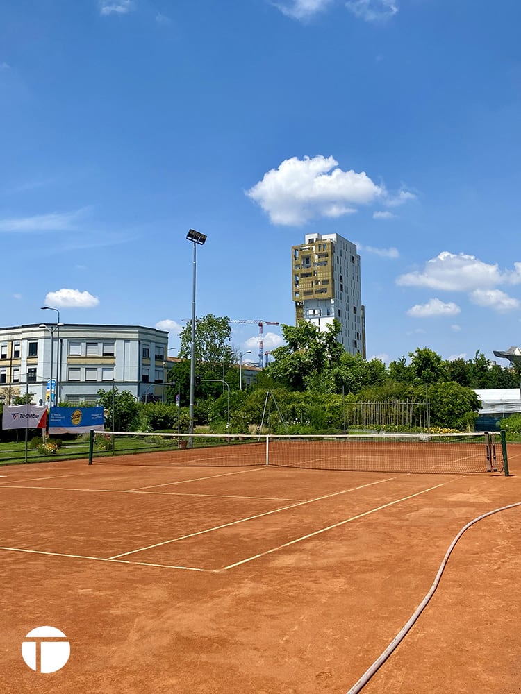 Campo da tennis di Milano City Life | Tennis On Court | Il tennis da un altro punto di vista.