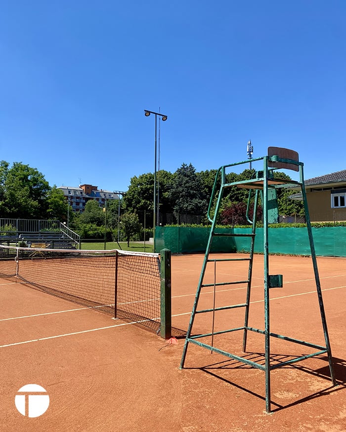 Campo da tennis del Jolly Club Milano | Tennis On Court | Il tennis da un altro punto di vista.