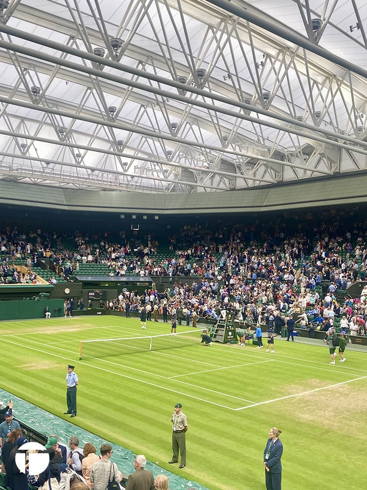 Foto gallery del Campo da tennis Centre Court di Wimbledon a Londra | Tennis On Court | Il tennis da un altro punto di vista.