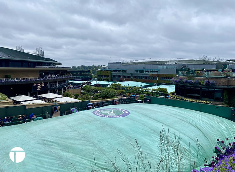 Campo da tennis di Wimbledon a Londra | Tennis On Court | Il tennis da un altro punto di vista.