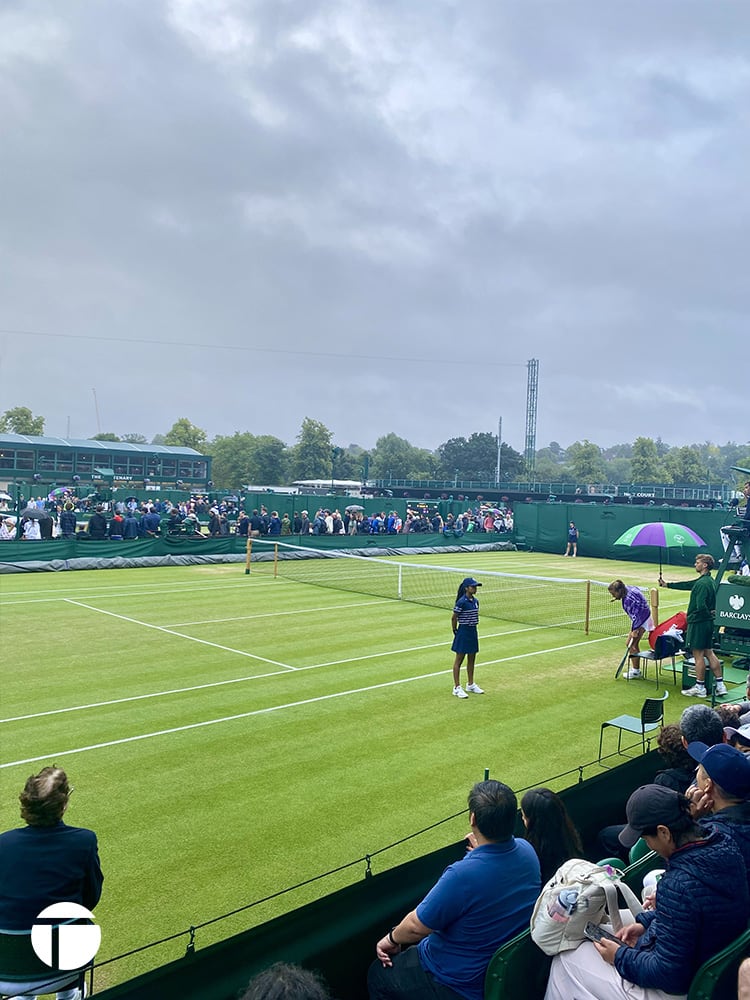 Campo da tennis di Wimbledon a Londra | Tennis On Court | Il tennis da un altro punto di vista.