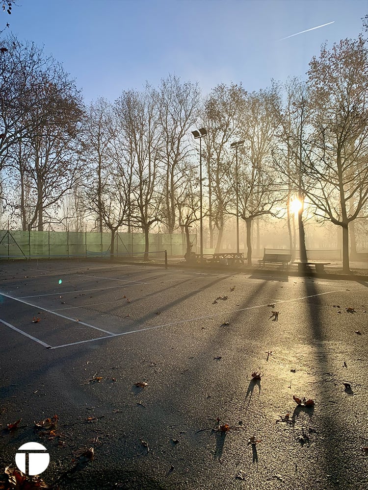 Campo da tennis Tennis Park TRN nel Parco di Trenno di Milano | Tennis On Court | Il tennis da un altro punto di vista.