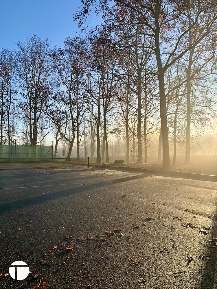 Campo da tennis Tennis Park TRN nel Parco di Trenno di Milano | Tennis On Court | Il tennis da un altro punto di vista.