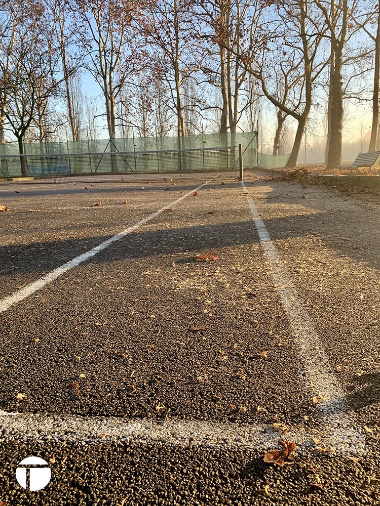 Campo da tennis Tennis Park TRN nel Parco di Trenno di Milano | Tennis On Court | Il tennis da un altro punto di vista.